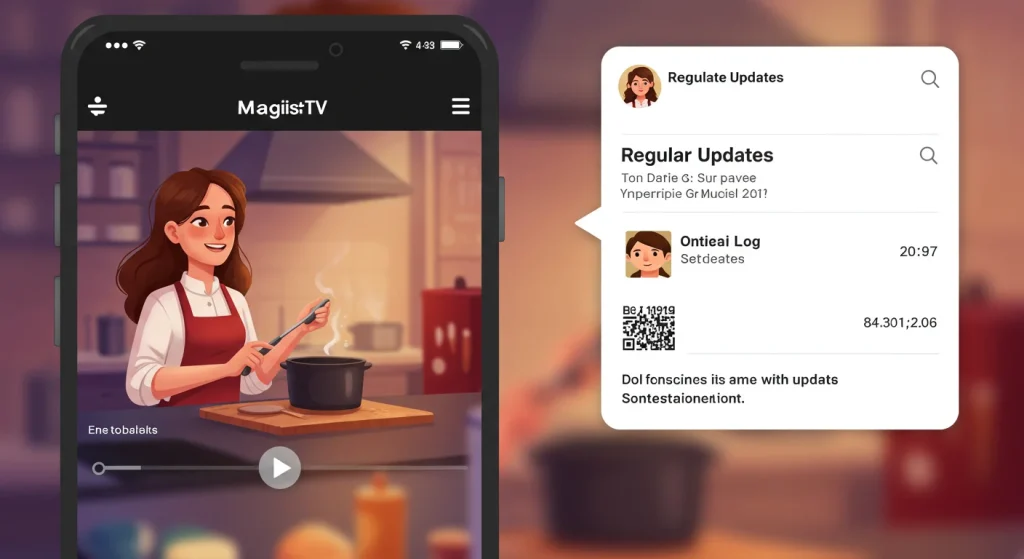 Actualizaciones periódicas en MagisTV